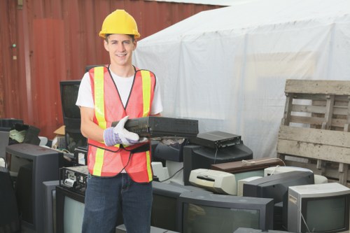 Various types of business waste